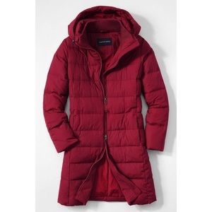 Lands End Down Puffer Coat